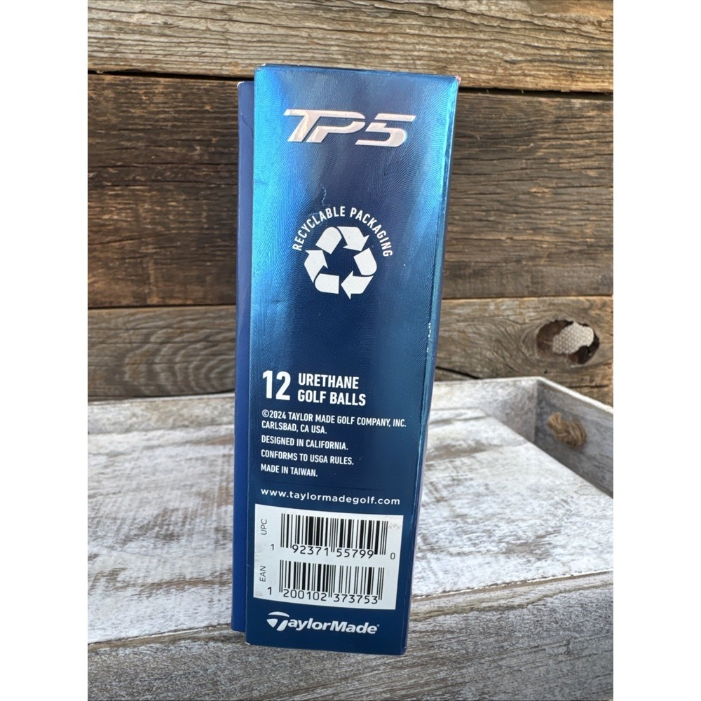 TaylorMade 2024 TP5 Golf Balls 1 Dozen NIB | MSRP = $55 - Picture 2 of 9